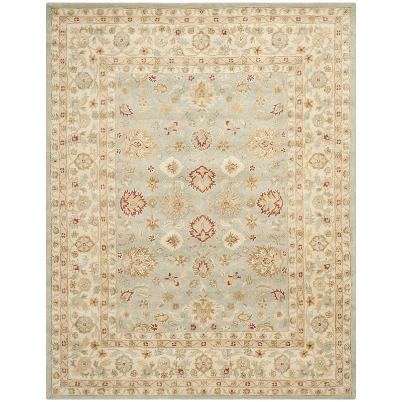 Safavieh Antiquity 11' X 15' Hand Tufted Wool Rug in Brown and Beige