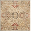 Safavieh Antiquity 6' Square Hand Tufted Wool Rug in Beige