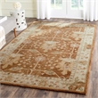 Safavieh Antiquity 3' X 5' Hand Tufted Wool Rug in Brown and Beige