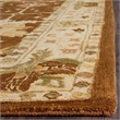 Safavieh Antiquity 3' X 5' Hand Tufted Wool Rug in Brown and Beige