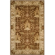 Safavieh Antiquity 5' X 8' Hand Tufted Wool Rug in Brown and Beige