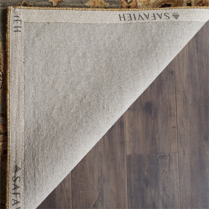 Safavieh Antiquity 2' X 3' Hand Tufted Wool Rug in Blue and Ivory