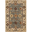 Safavieh Antiquity 2' X 3' Hand Tufted Wool Rug in Blue and Ivory