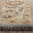 Safavieh Antiquity 5' X 8' Hand Tufted Wool Rug in Blue and Ivory