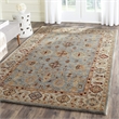 Safavieh Antiquity 6' X 9' Hand Tufted Wool Rug in Blue and Ivory