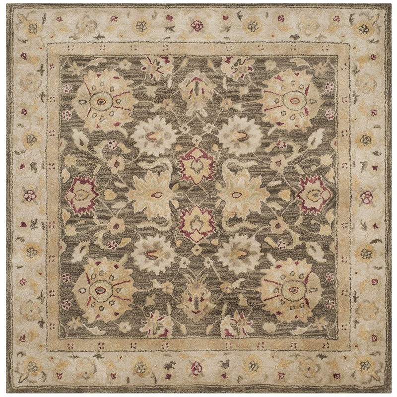Safavieh Antiquity 6' Square Hand Tufted Wool Rug