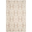 Safavieh Bella 4' X 6' Hand Tufted Wool Pile Rug in Sand and Ivory