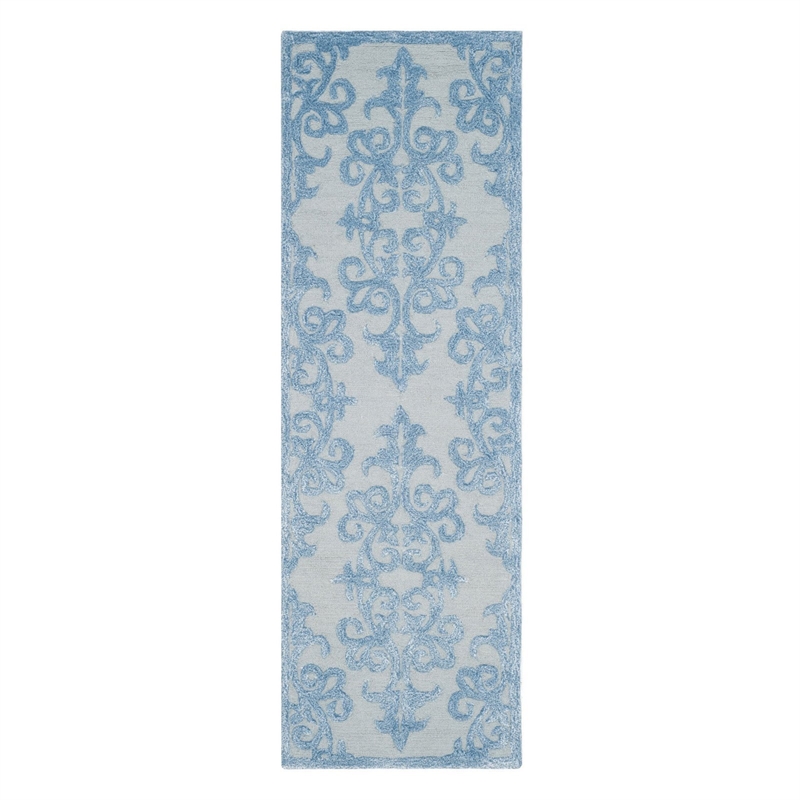 Safavieh Bella 8' X 10' Hand Tufted Wool Pile Rug in Sand and Ivory