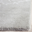 Safavieh Bella 6' X 9' Hand Tufted Wool Pile Rug in Gray and Ivory