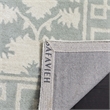 Safavieh Bella 4' X 6' Hand Tufted Wool Pile Rug in Gray and Ivory
