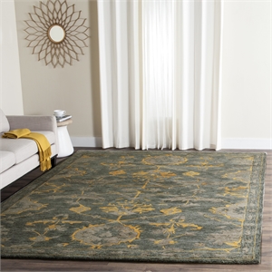 Safavieh Bella 5' Square Hand Tufted Wool Rug