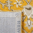 Safavieh Bella 4' X 6' Hand Tufted Wool Pile Rug in Gold and Taupe
