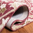 Safavieh Bella 4' X 6' Hand Tufted Wool Pile Rug in Rose and Taupe