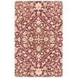 Safavieh Bella 6' X 9' Hand Tufted Wool Pile Rug in Rose and Taupe