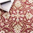 Safavieh Bella 6' X 9' Hand Tufted Wool Pile Rug in Rose and Taupe