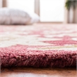 Safavieh Bella 8' X 10' Hand Tufted Wool Pile Rug in Rose and Taupe