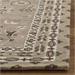 Safavieh Bella 6' X 9' Hand Tufted Wool Rug in Taupe and Light Gray