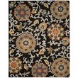 Safavieh Blossom 4' X 6' Hand Hooked Wool Rug in Charcoal