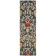 Safavieh Blossom 5' X 8' Hand Hooked Wool Rug in Navy