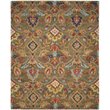 Safavieh Blossom 5' X 8' Hand Hooked Wool Rug in Green