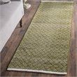 Safavieh Boston 4' X 6' Hand Woven Cotton Pile Rug in Olive