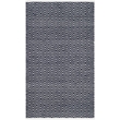 Safavieh Boston 3' X 5' Hand Woven Cotton Pile Rug in Navy