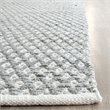 Safavieh Boston 6' X 9' Hand Woven Cotton Pile Rug in Gray