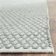 Safavieh Boston 6' X 9' Hand Woven Cotton Pile Rug in Gray