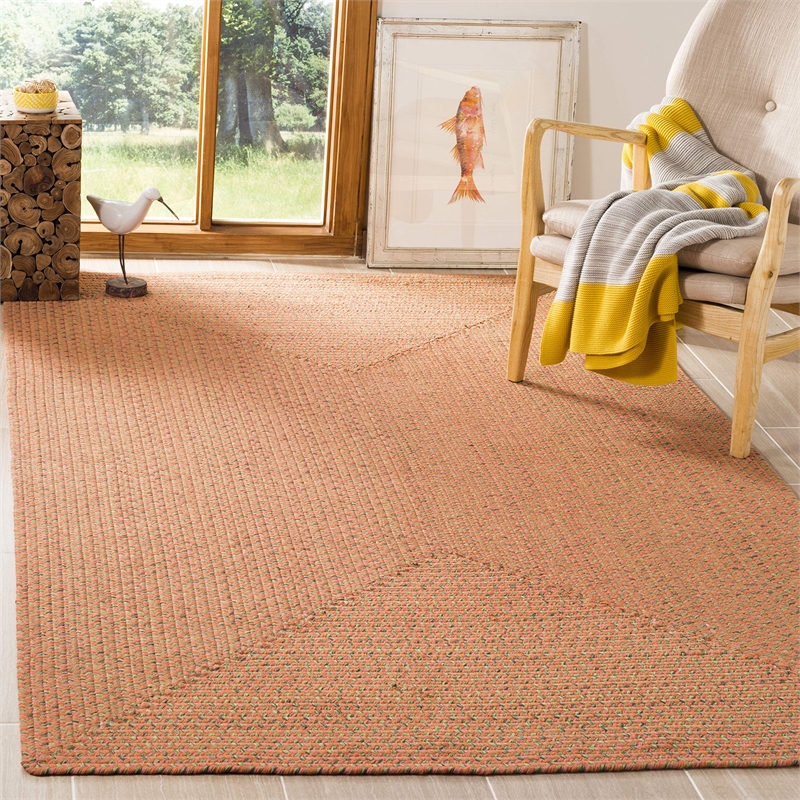 Safavieh Braided 8' X 10' Hand Woven Cotton Pile Rug