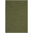 Safavieh Braided 2' X 3' Hand Woven Polypropylene Rug in Green
