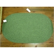 Safavieh Braided 9' X 12' Oval Hand Woven Polypropylene Rug in Green