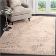 Safavieh Brilliance 9' X 12' Power Loomed Rug in Cream and Light Blue