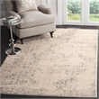 Safavieh Brilliance 9' X 12' Power Loomed Rug in Cream and Light Blue