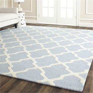 safavieh cambridge 7'6&quot x 9'6&quot hand tufted wool rug