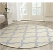 Safavieh Cambridge 6' Round Hand Tufted Wool Rug