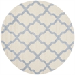 Safavieh Cambridge 6' Round Hand Tufted Wool Rug
