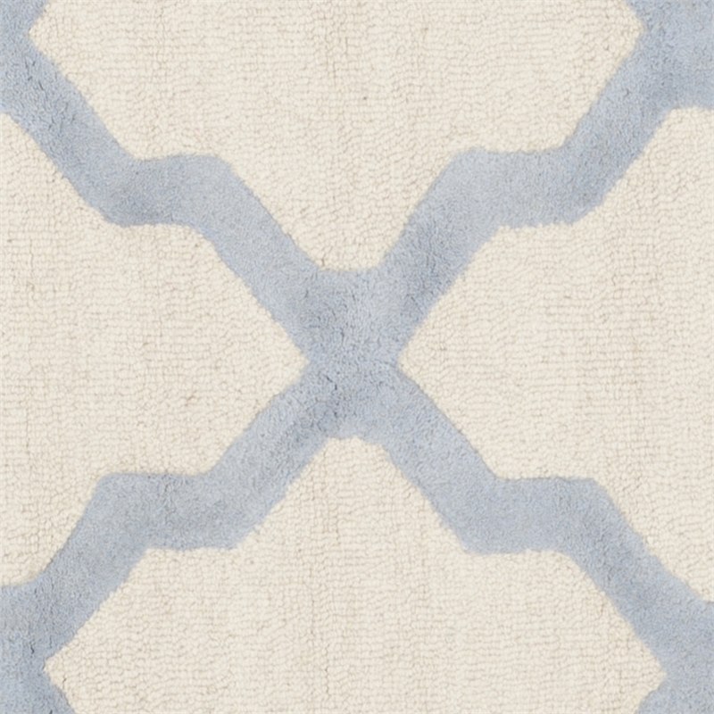 Safavieh Cambridge 6' Round Hand Tufted Wool Rug