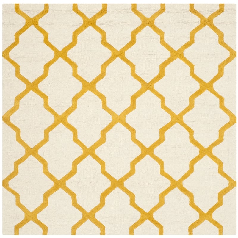 Safavieh Cambridge 6' Square Hand Tufted Wool Rug