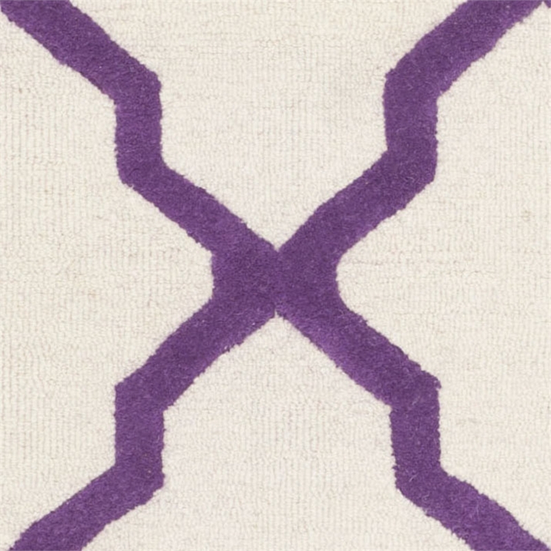 Safavieh Cambridge 6' Square Hand Tufted Wool Rug