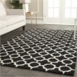 Safavieh Cambridge 8' X 10' Hand Tufted Wool Rug in Black and Ivory
