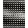 Safavieh Cambridge 8' X 10' Hand Tufted Wool Rug in Black and Ivory