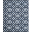 Safavieh Cambridge 8' X 10' Hand Tufted Wool Rug in Navy and Ivory