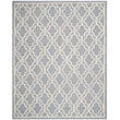 Safavieh Cambridge 8' X 10' Wool Hand Tufted Rug in Silver / Ivory