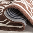 Safavieh Cambridge 5' X 8' Hand Tufted Wool Rug in Black and Ivory