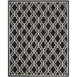 Safavieh Cambridge 8' X 10' Hand Tufted Wool Rug in Black and Ivory