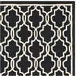 Safavieh Cambridge 8' X 10' Hand Tufted Wool Rug in Black and Ivory
