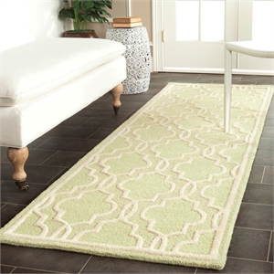 Safavieh Cambridge 8' X 10' Hand Tufted Wool Rug in Navy and Ivory