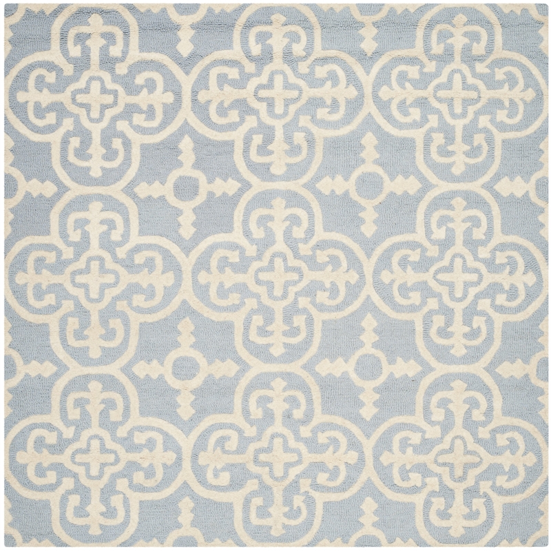 Safavieh Cambridge 6' Square Hand Tufted Wool Rug