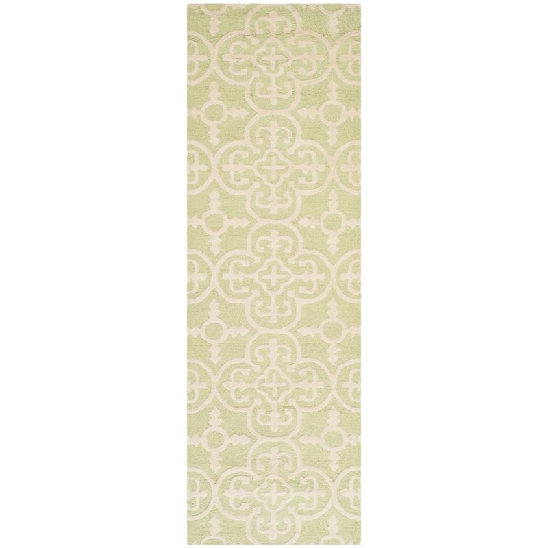 Safavieh Cambridge 6' Round Hand Tufted Wool Rug