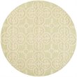 Safavieh Cambridge 6' Round Hand Tufted Wool Rug